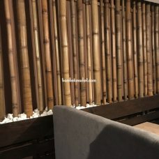 Бамбуковый ствол в интерьере – фото 5