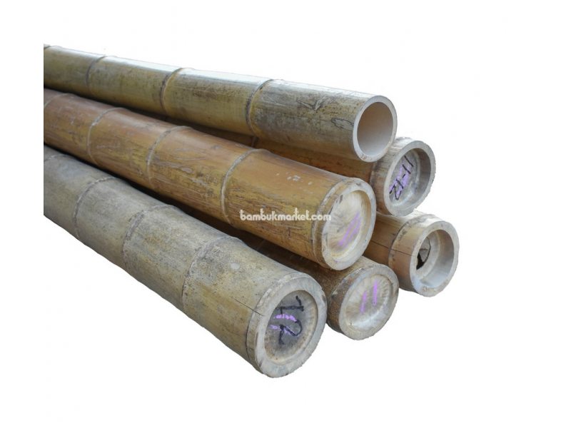 Бамбуковый ствол, д.11-12см, L 3м, натуральный – фото 1
