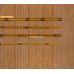 Бамбуковые обои, ширина 0,9м, темные, нелак., планка 17мм – фото 5