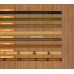 Бамбуковые обои, ширина 0,9м, темные, нелак., планка 17мм – фото 6
