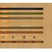 Бамбуковые обои, ширина 0,9м, светлые, нелак., планка 5мм – фото 5