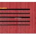 Бамбукові шпалери, ширина 0,9м, червоні, нелак., планка 17мм – фото 5