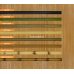 Бамбукові шпалери, ширина 0,9м, темні, прорізані "Квадратна зірка", нелак., планка 17мм – фото 6