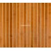 Бамбуковые обои, ширина 2,0м, темно/светлые, нелак., планка 17/5мм – фото 3