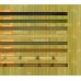 Бамбукові шпалери, ширина 0,9м, блідо-зелені, лак., планка 17мм – фото 6
