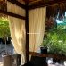 Беседка деревянная с крышей из кокосового листа.  – фото 7