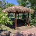 Альтанка дерев'яна, з дахом з кокосового листа, 2,5*2,5м – фото 14