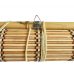 Жалюзі з бамбука, 1,3х1,6м, світло/коричневі, планка 5мм – фото 2