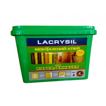 Клей Lacrysil для бамбуковых и пробковых обоев, 1 кг - фото 1