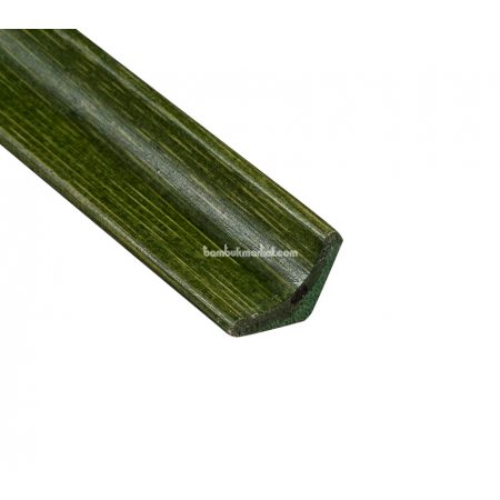 Бамбуковий молдинг кутовий внутрішній, зелений - фото 1