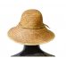 Соломенная шляпа с цветком  – фото 2