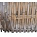 Забор-секция из бамбука, без окантовки, 2х1,2м – фото 5